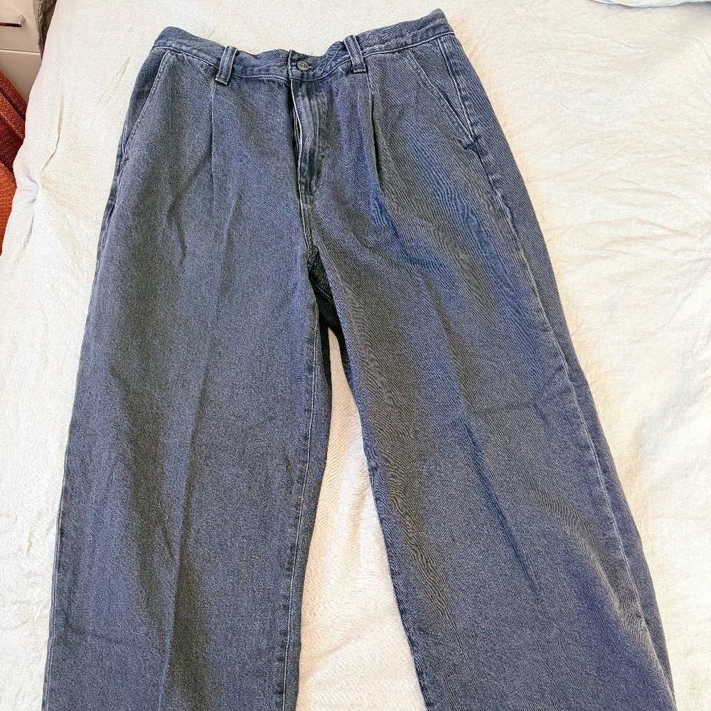 Madewell Harlow wide leg jeans